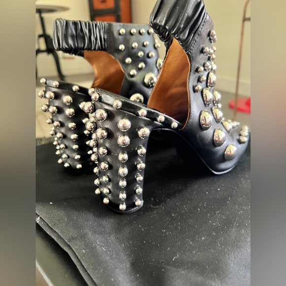 Make Me an Offer - Alexander Wang - Embellished Leather Ellery Heels - Picture 3 of 15